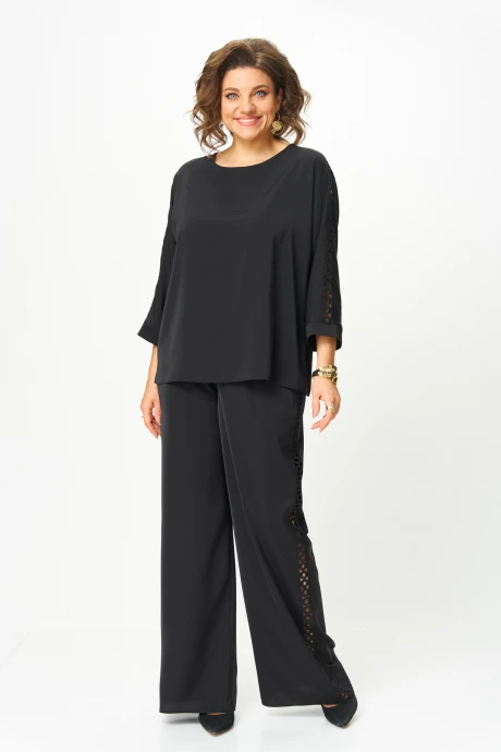 Брючный костюм Rumoda 2124 черный дл.р. двойка #1
