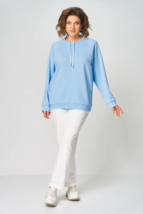 Джемпер (кофта) Rumoda 2270 голубой #1