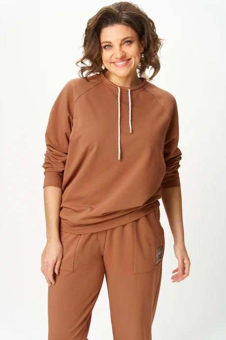 Джемпер (кофта) Rumoda 2270 коричневый #1