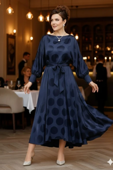 Платье Vittoria Queen 27733 темно-синий #1