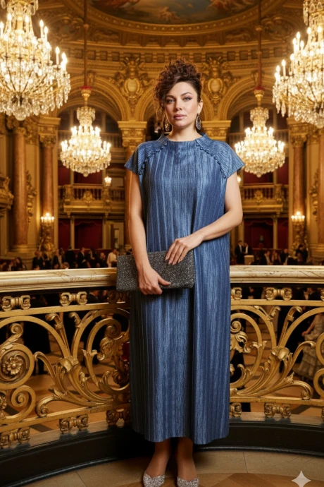 Платье Vittoria Queen 28513 синий #1