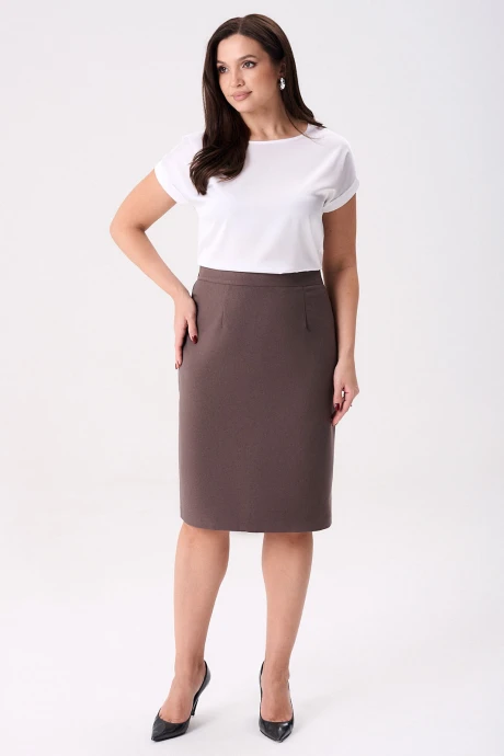 Юбка IVARI 509 мокко #1