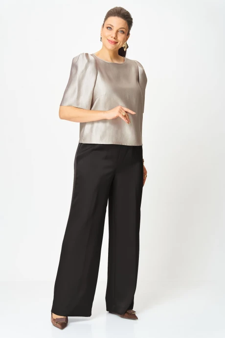 Брючный костюм Bonna Image 1013/1 молочный+черный #1