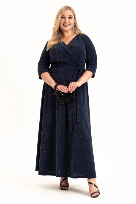 Платье ALGRANDA (Novella Sharm) 4108-с Синий #1
