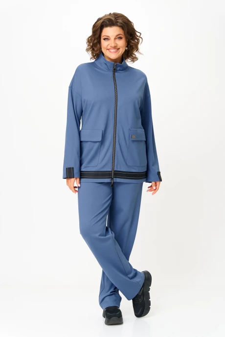 Спортивный костюм *Распродажа Bonna Image 1001/1 синий двойка #1