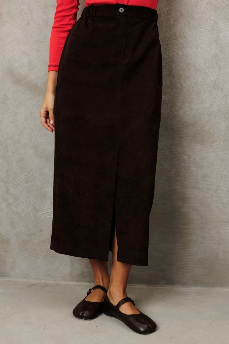 Юбка GIZART 35348 шоколадный #1