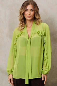 Блузка GIZART 15410 салатовый