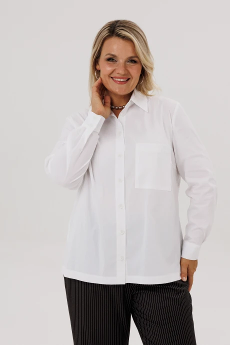 Рубашка OVERYOU 231 белый #1