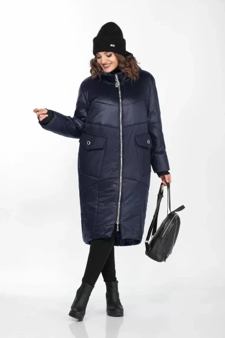 Женское зимнее пальто *Распродажа Lady Secret 8280/1 синий #1