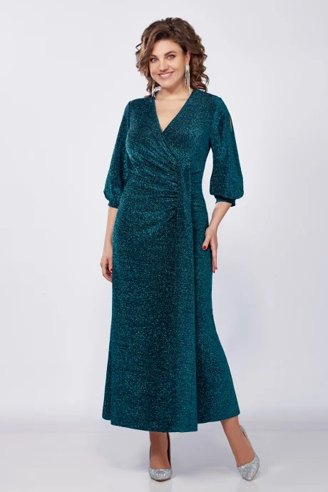 Вечернее трикотажное платье *Распродажа Mira Fashion 5480-3 #1