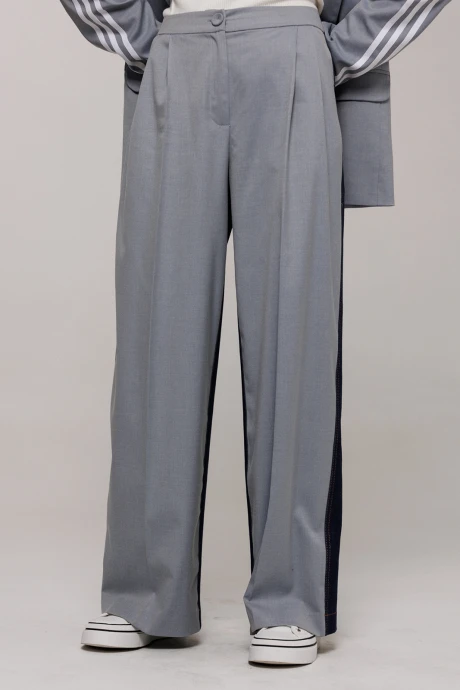 Брюки Buter 3208 серо-синий #1