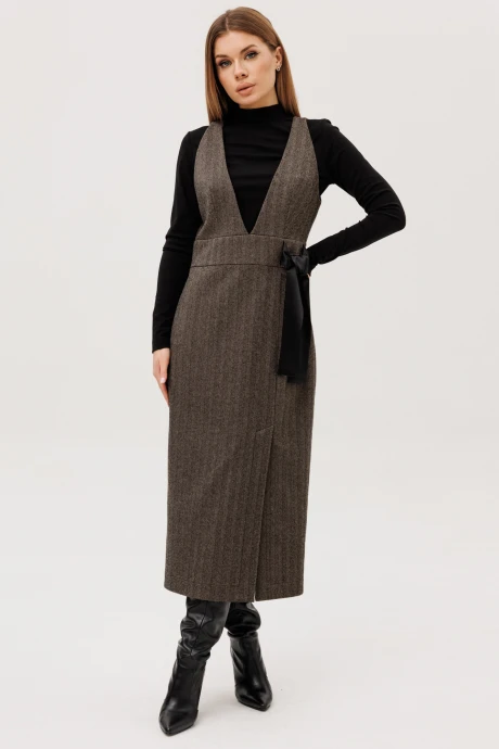 Сарафан AmberaStyle 1132 шоколад #1