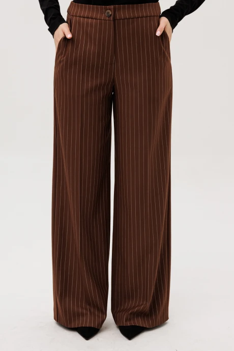 Брюки AmberaStyle 1125-5 шоколад #1