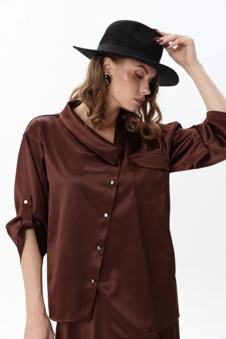 Жакет (пиджак) NikVa 902-12 шоколад #1