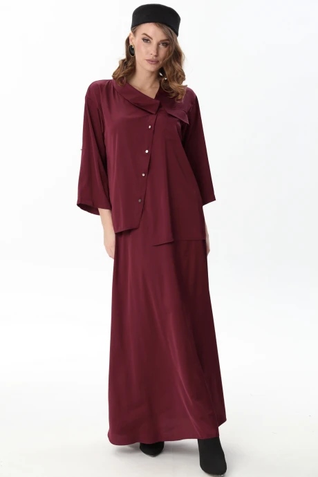 Жакет (пиджак) NikVa 902-13 винный #1