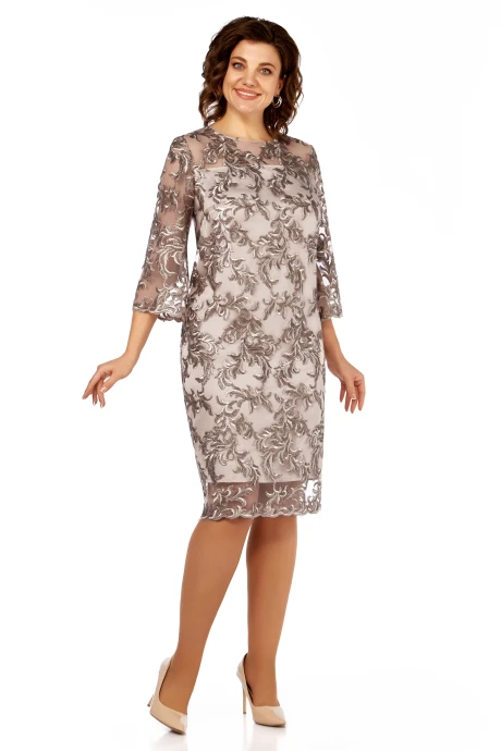 Платье ЛаКона 11569 капучино #1