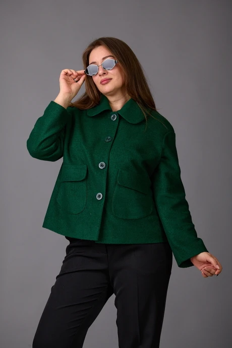 Жакет Rosheli 1164/2 темно-зеленый #1