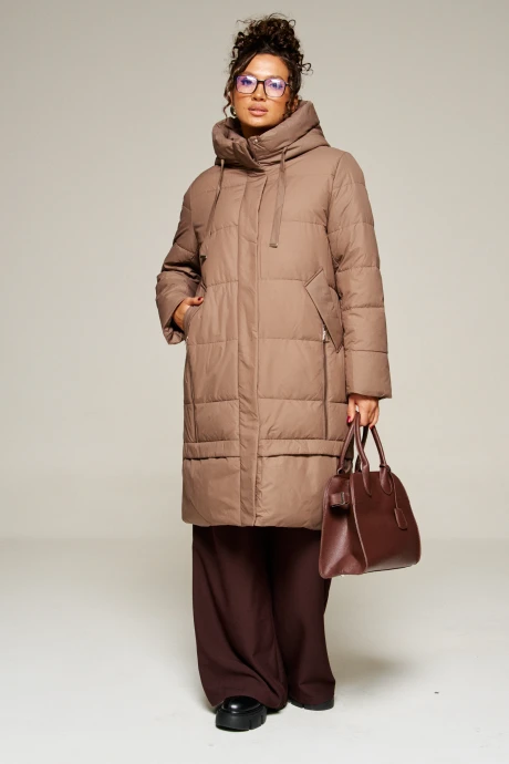 Пальто Beautiful&Free 8022 какао #1