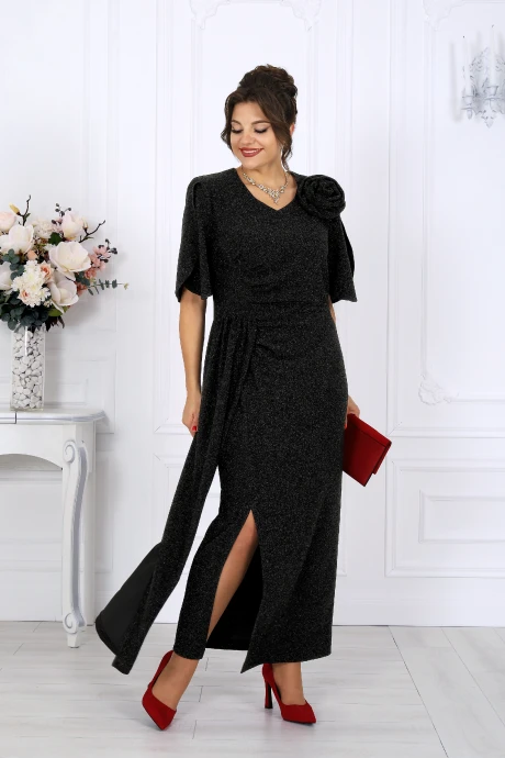 Платье Нинель Шик 7509 черный #1