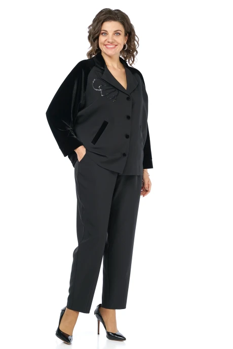 Брючный костюм ALANI COLLECTION 2466 черный #1
