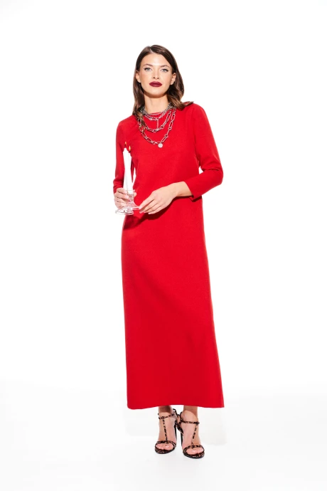 Платье ELLETTO LIFE 1117 красный #1