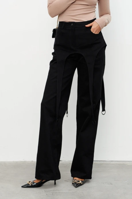 Брюки KaVaRi 3015 черный #1