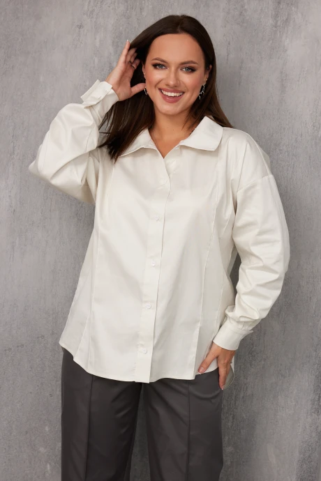 Блузка BegiModa 4144 сливочный #1