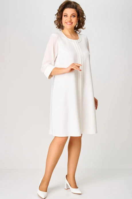 Платье *Распродажа Багряница 5080 белый #1