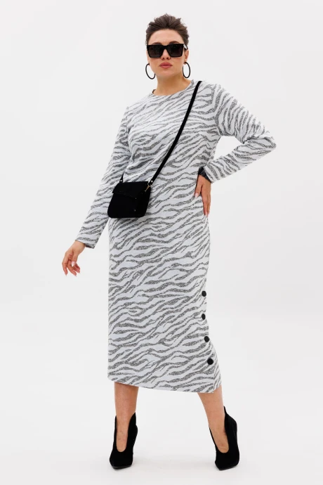 Платье Anelli 1755 Серая магия #1