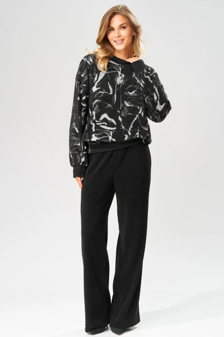 Брюки LAIKONY 693-2 чёрный #1