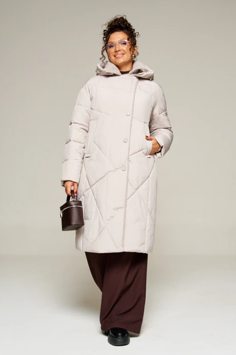 Пальто Beautiful&Free 8024 жемчуг #1