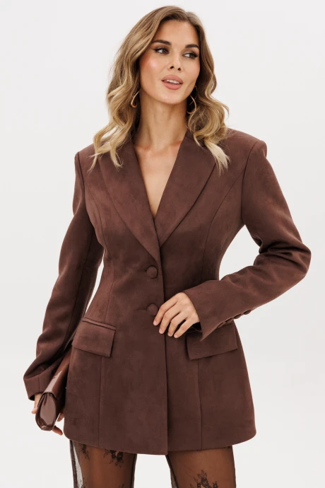 Жакет (пиджак) EOLA 2923.1 т.шоколад #1