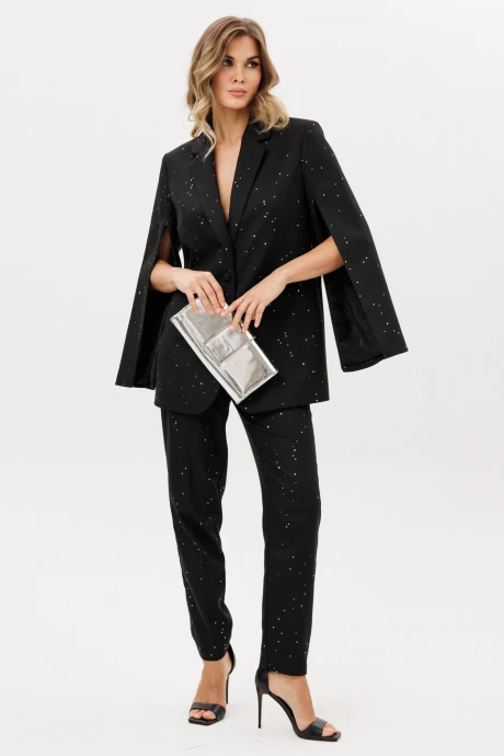 Брючный костюм EOLA 3016 черный двойка #1