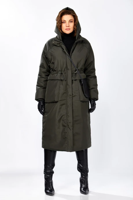Пальто Lady Secret 8295 Хаки #1