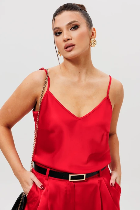 Блузка MisLana 1164бл красный #1