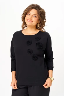 Джемпер (кофта) Rumoda 2268 черный