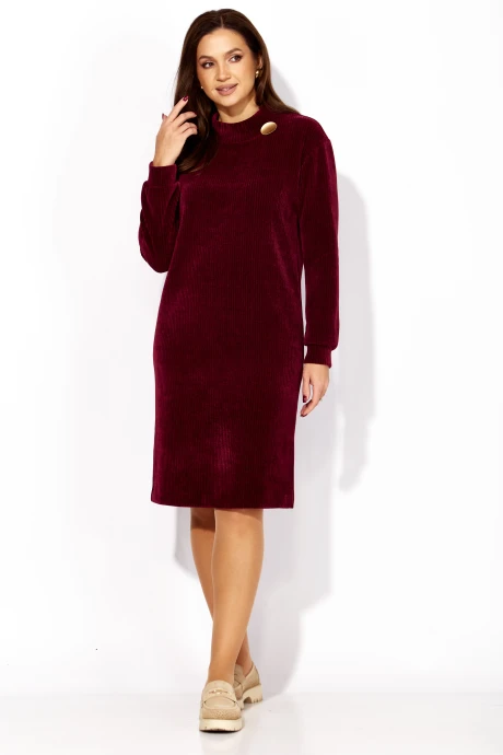 Платье *Распродажа TAiER 1410 винный #1