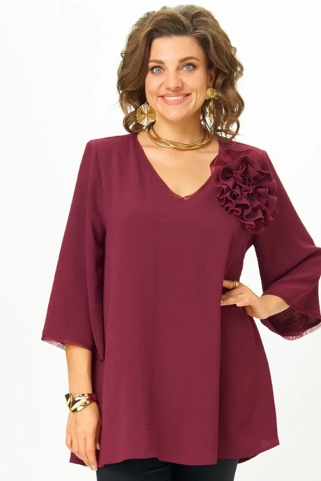 Блузка Svetlana-Style 3025 бордовый #1