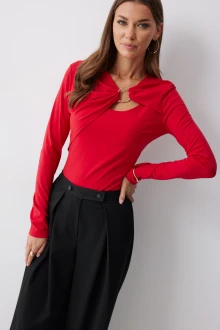 Джемпер (кофта) Люше 4232 красный