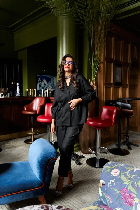 Брючный костюм Beautiful&Free 6393 черный двойка #1