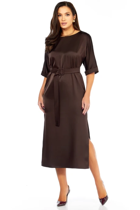 Платье Мишель Стиль 1341 шоколад #1