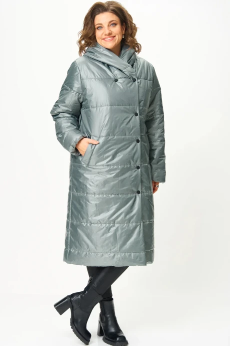 Пальто *Распродажа Anastasia Mak 3011 мох #1