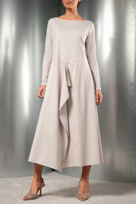 Платье Erika Laurent 7366-1 бежевый #1