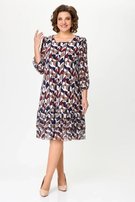 Платье *Распродажа Дали 4425.1 мультиколор #1