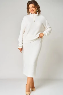 Юбочный костюм ANDINA CITY 9086-25 белый двойка