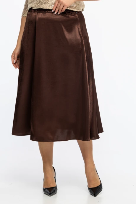 Юбка Avila 0758 коричневый #1
