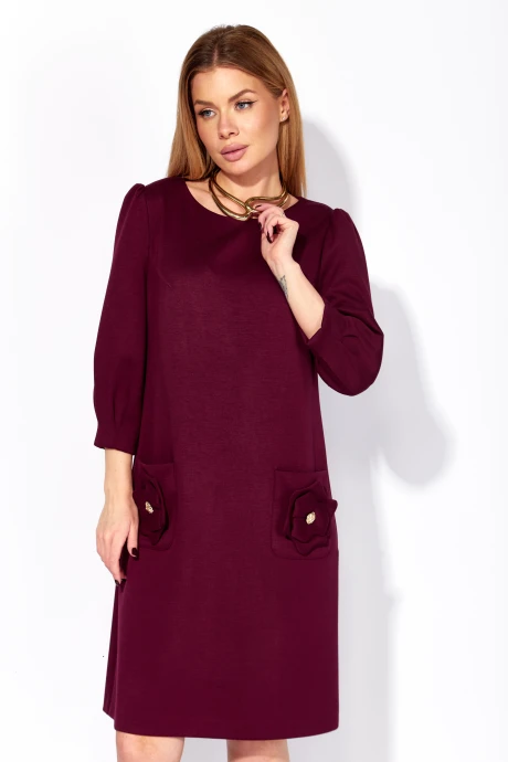 Платье TAiER 1401 винный #1