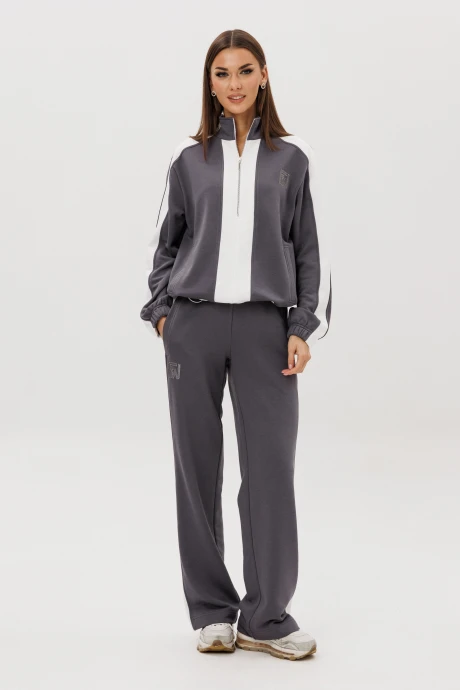 Спортивный костюм Fantazia Mod 5330 серый двойка #1