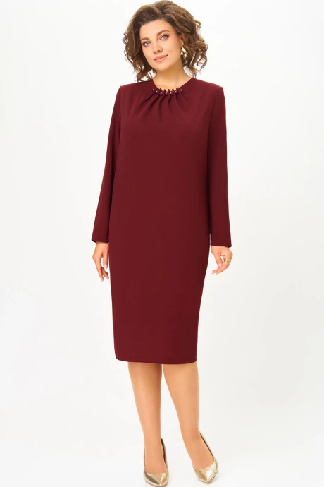 Платье Дали 7067 бордо #1