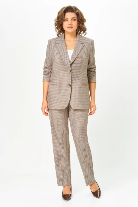 Брючный костюм Дали 3747.2 беж двойка #1